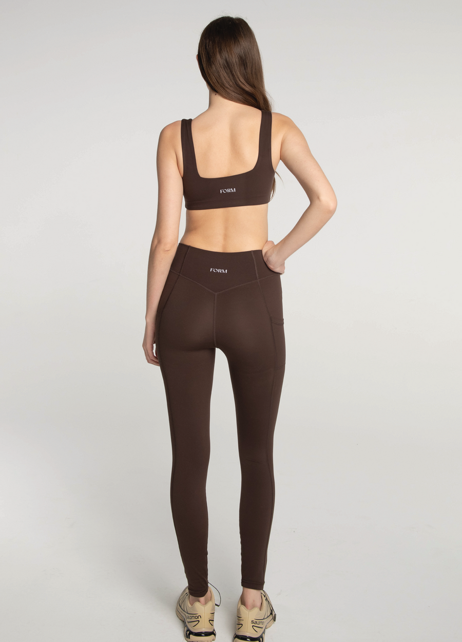 Pocket Leggings - Espresso