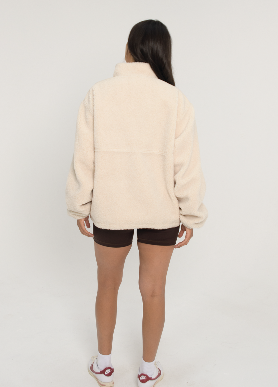 Sherpa Jacket - Cream