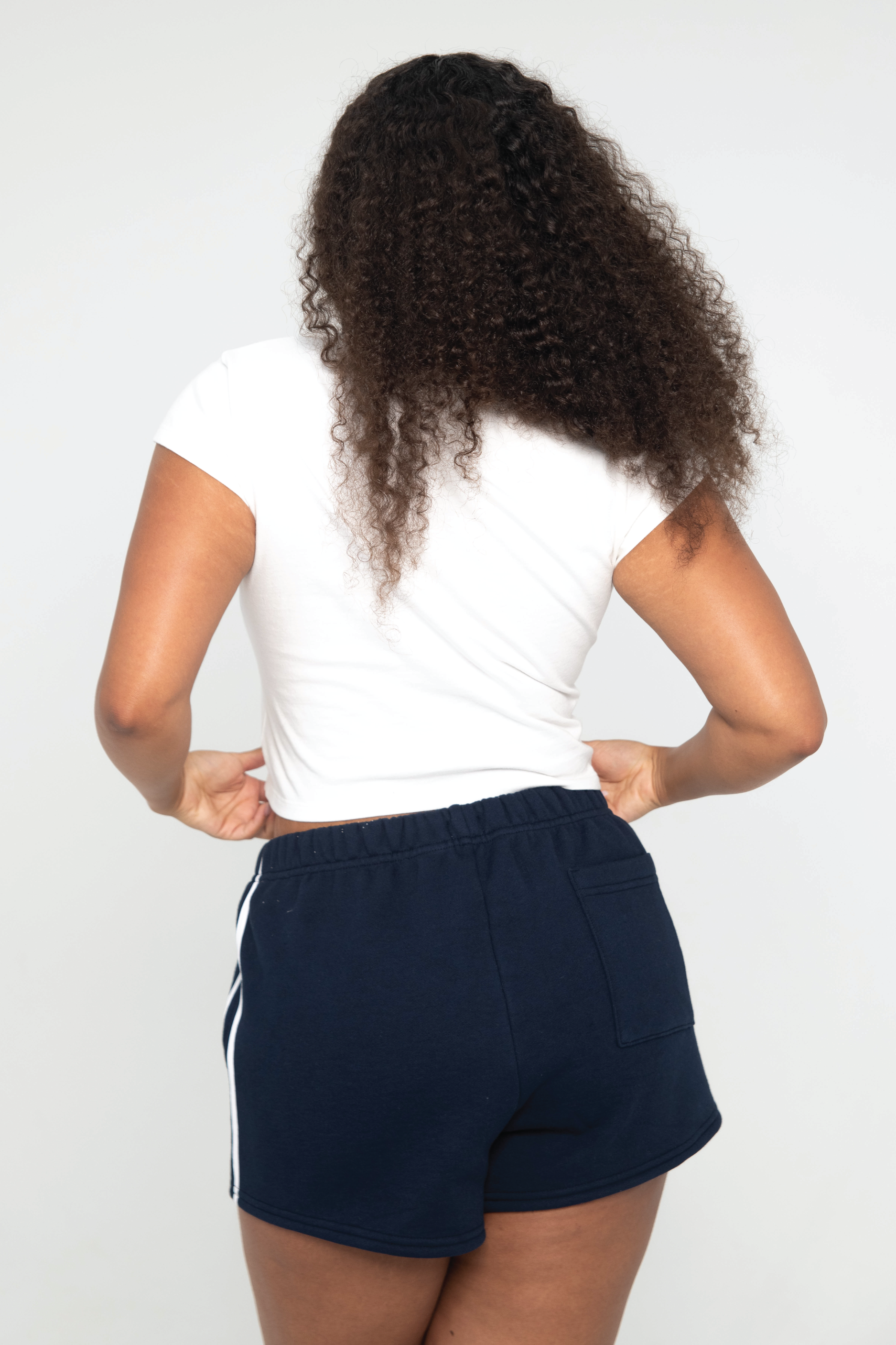 Camp Baby Tee   White
