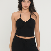 Sweater Halter - Black