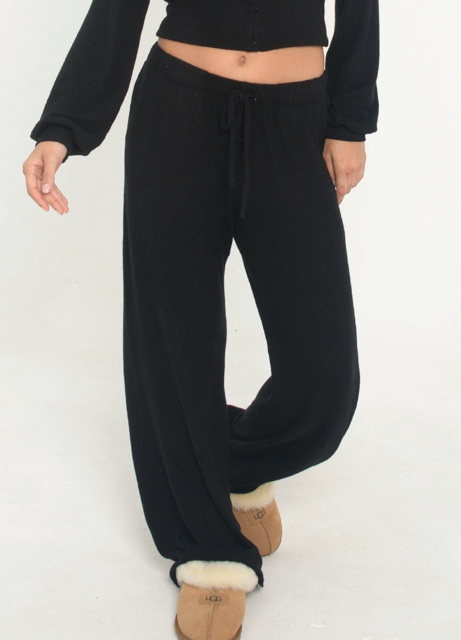 Sweater Pants - Black