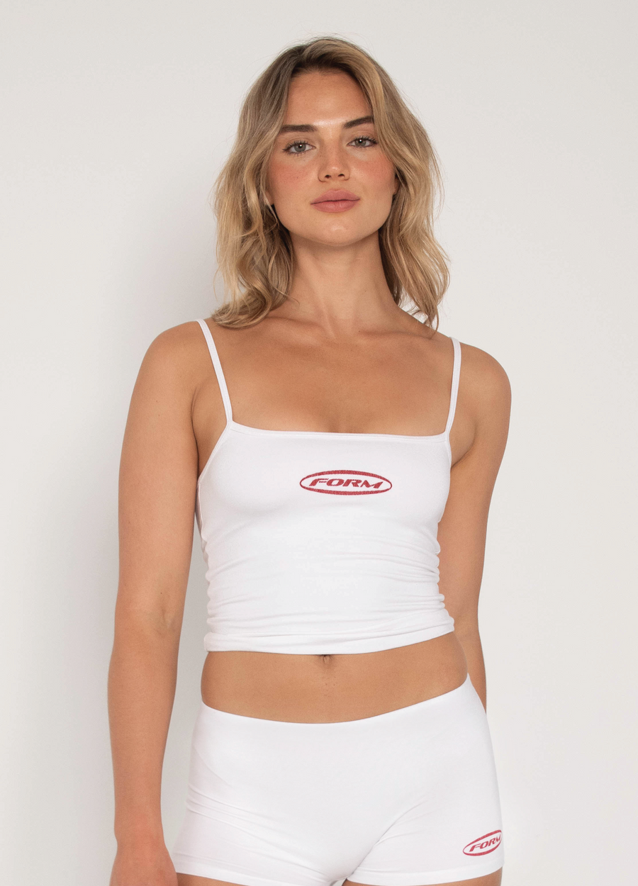 FORM Cotton Cami - White