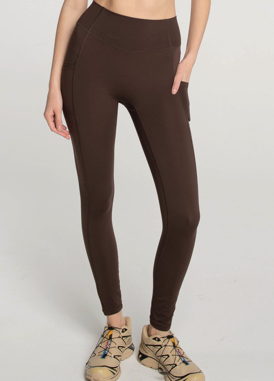 Pocket Leggings - Espresso