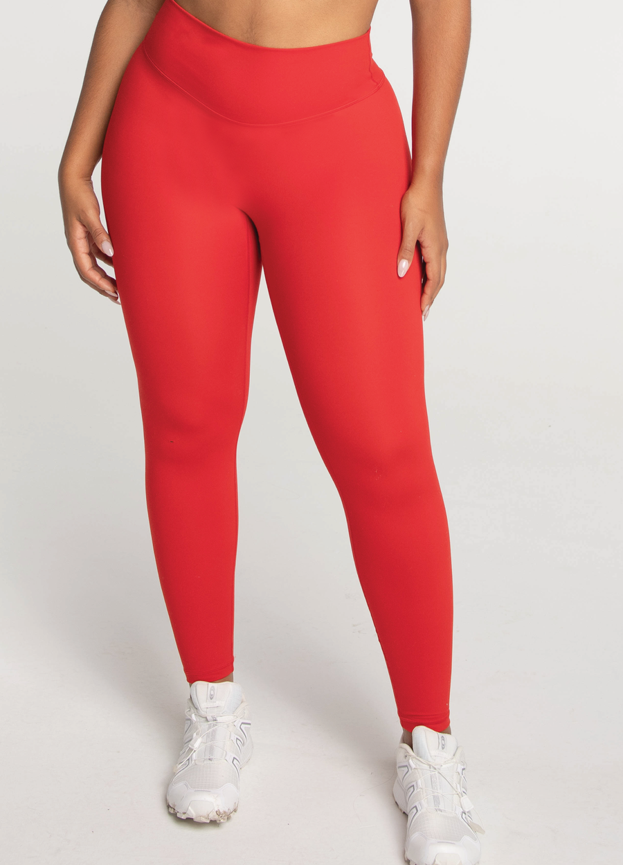 Core Leggings - Cherry