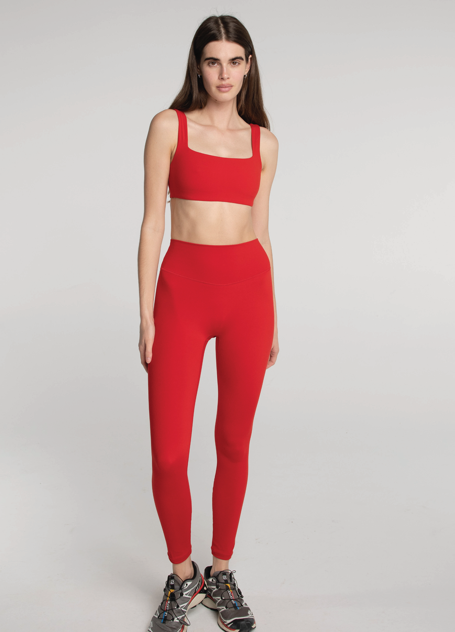 Core Leggings - Cherry