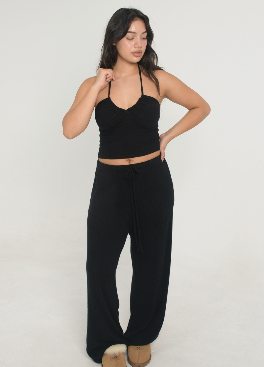 Sweater Pants - Black