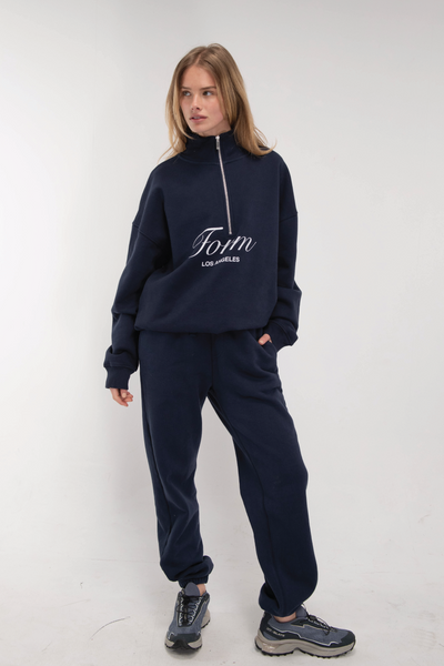 Quarter Zip - Navy – FORM