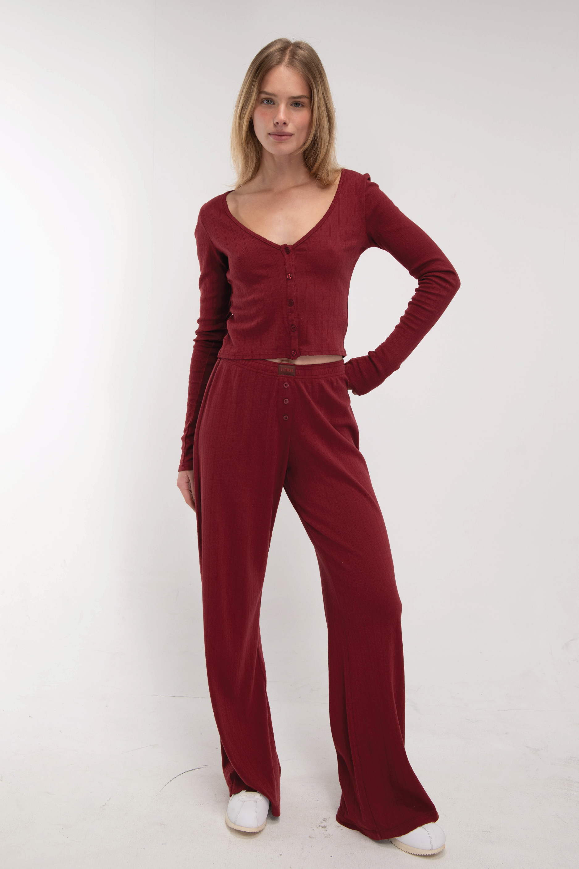 Pointelle Cardigan   Sweetheart
