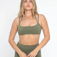 Double Strap Bra - Camp