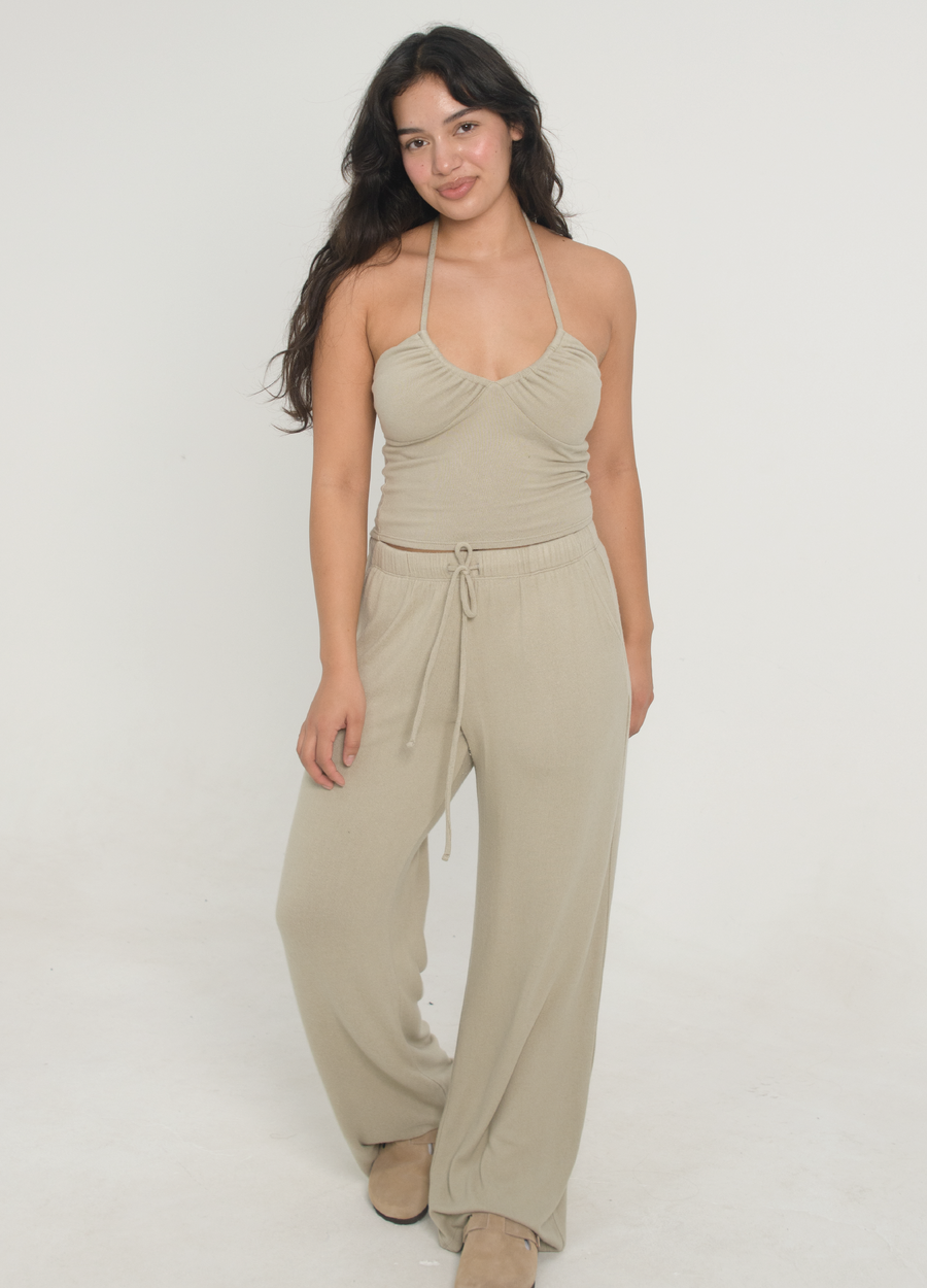 Sweater Halter - Oatmeal