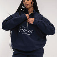 Quarter Zip - Navy