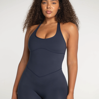 Halter Onesie - Navy