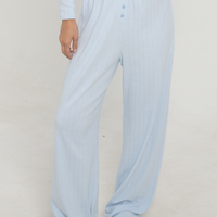 Pointelle Pants - Baby Blue