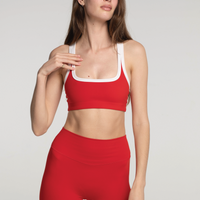 Racer Bra - Cherry