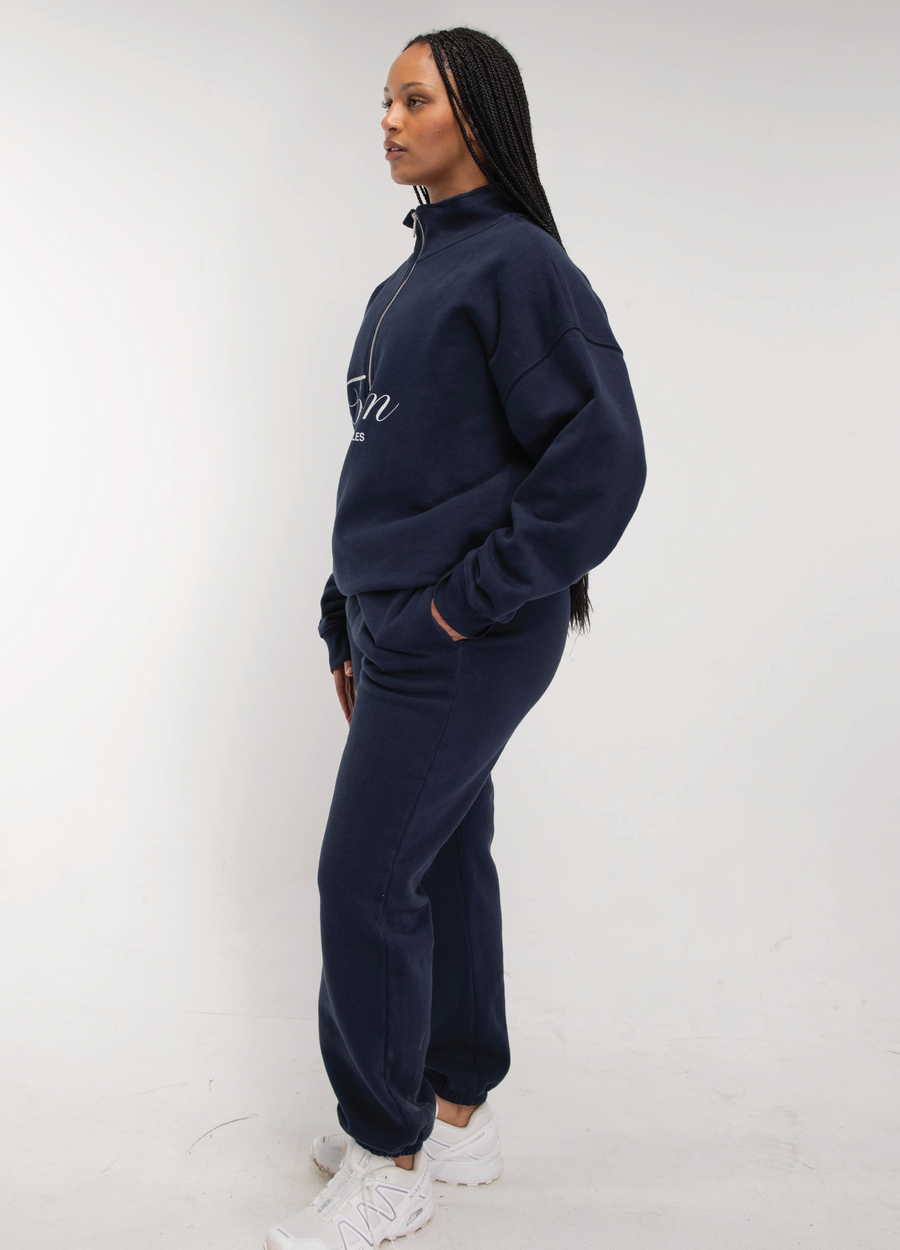 Quarter Zip - Navy