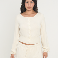 Cardigan Sweater - Cloud